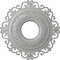 Ekena Millwork Orrington Ceiling Medallion (Fits Canopies up to 6 1/4"), 22"OD x 6 1/4"ID x 1 3/4"P, Frost CM22ORFRF - alternate 1